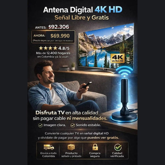 Antena TDT HD SignalPro – Señal Gratis