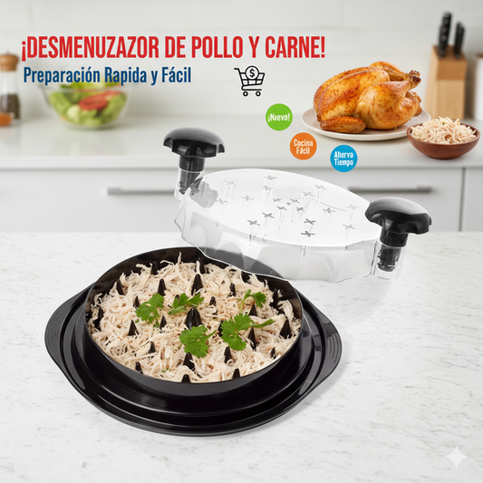 Desmenuzador de Pollo | Listo en segundos sin esfuerzo 🍗